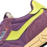AUTRY Sneaker donna Reelwind Low Lilla e Giallo