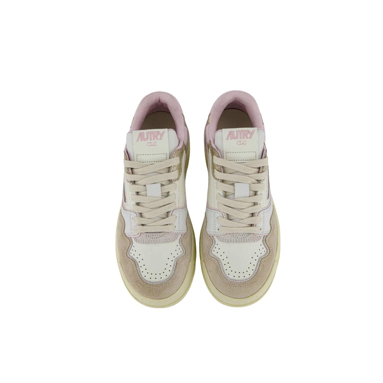 AUTRY Sneakers CLC LOW MM42 Rosa Beige