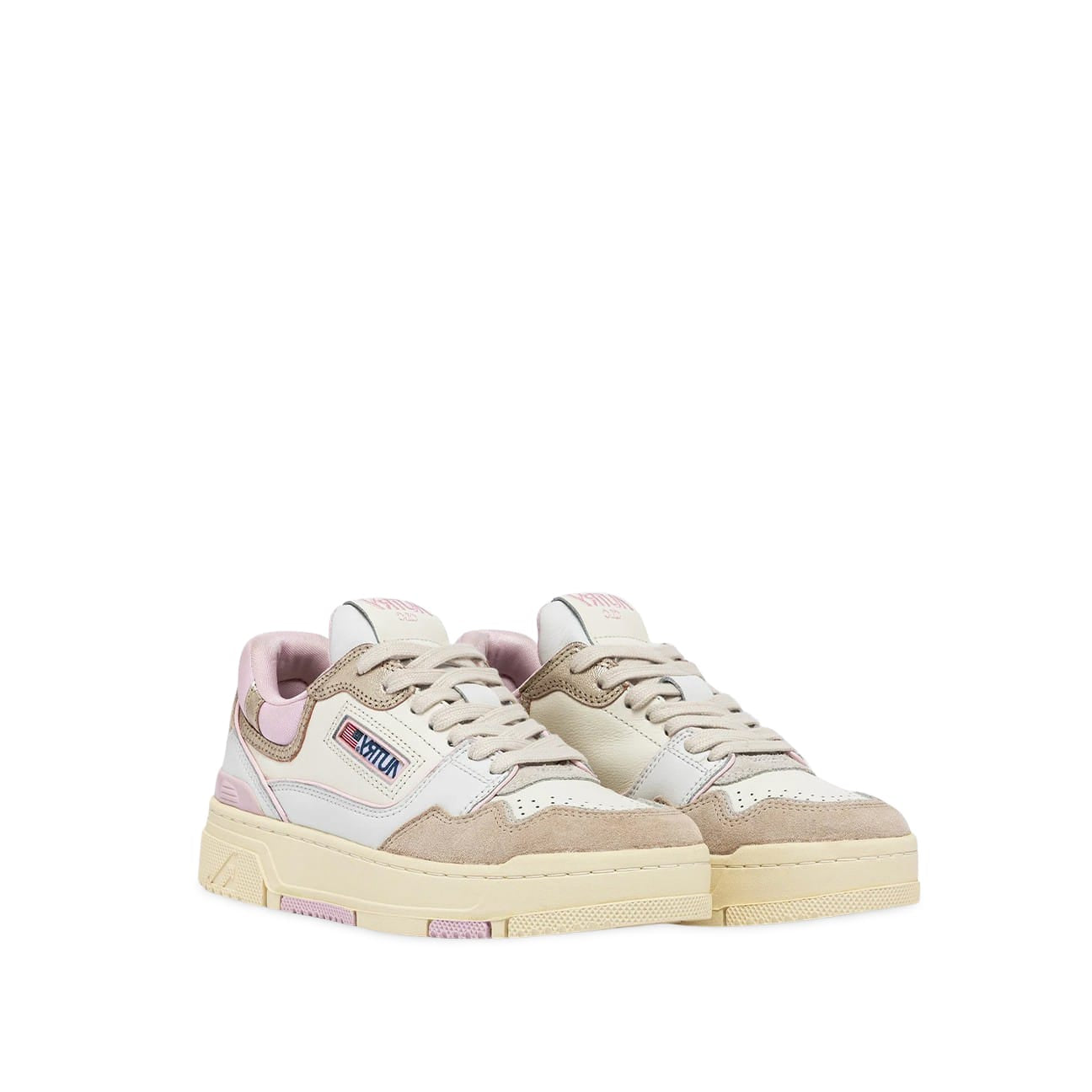 AUTRY Sneakers CLC LOW MM42 Rosa Beige