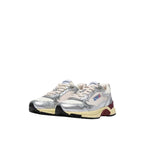 AUTRY Sneakers donna Hyperway Argento e Burgundy