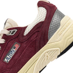 AUTRY Sneakers donna Hyperway Argento e Burgundy