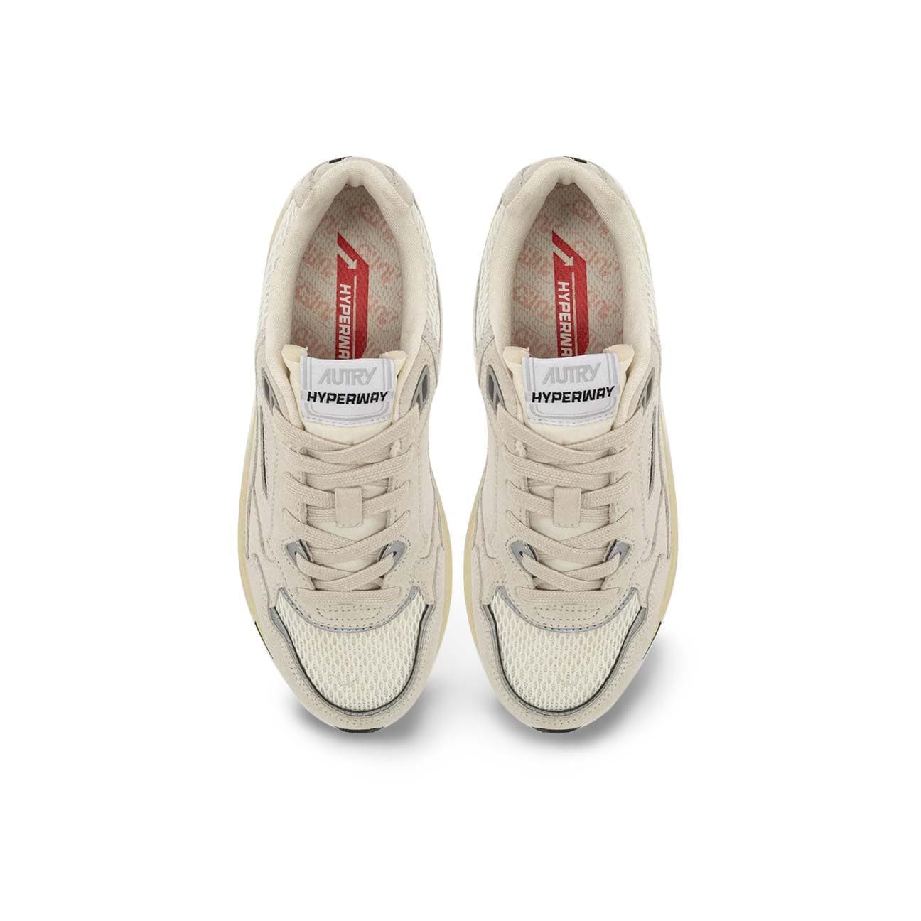 AUTRY Sneakers donna Hyperway Bianco e Argento