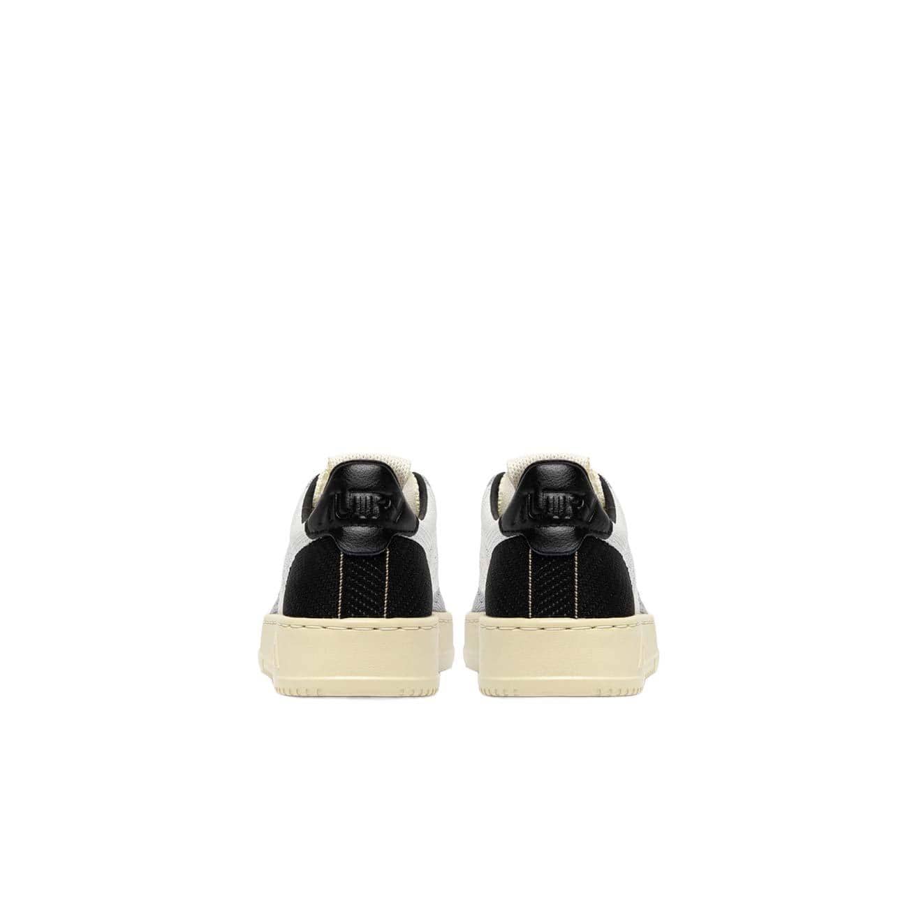 AUTRY Sneakers donna  Medalist Easyknit Low maglia Argento e Nero