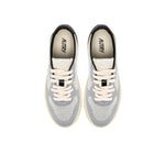 AUTRY Sneakers donna  Medalist Easyknit Low maglia Argento e Nero