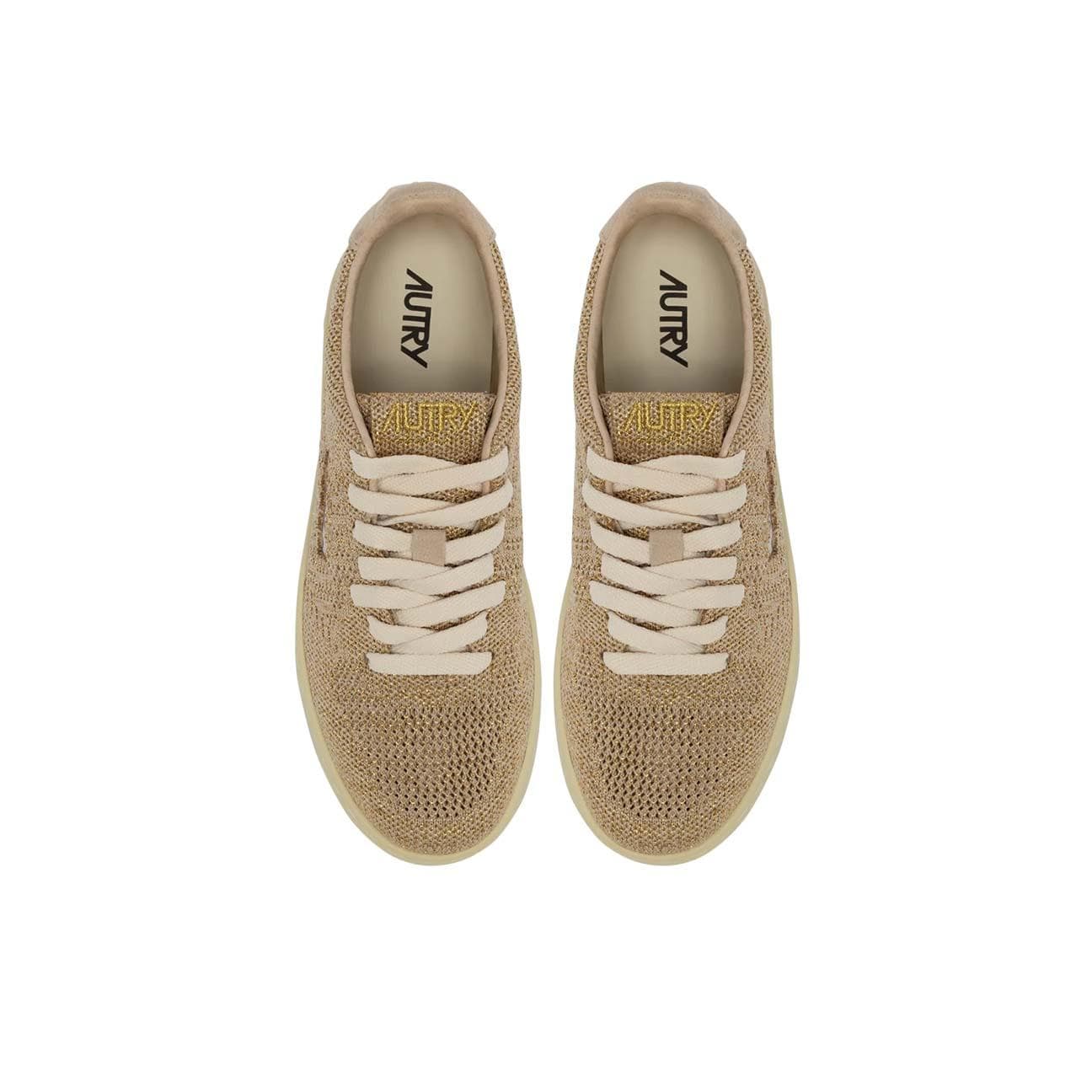 AUTRY Sneakers donna  Medalist Easyknit Low maglia Sand