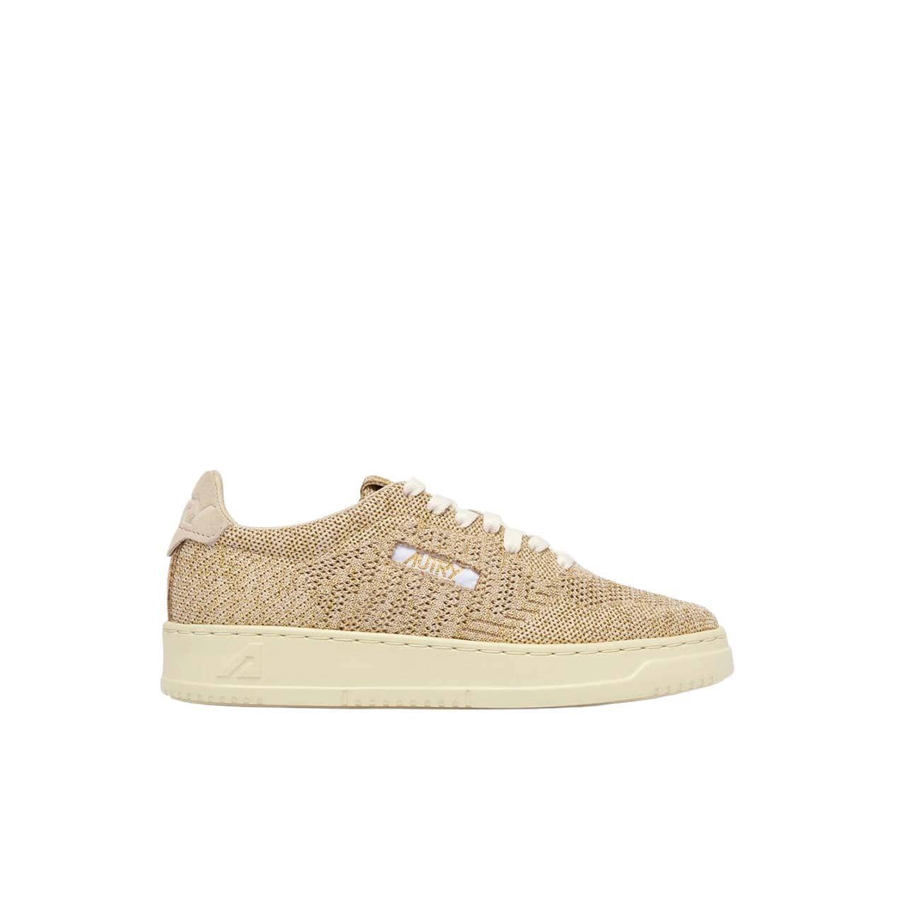 AUTRY Sneakers donna  Medalist Easyknit Low maglia Sand