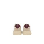 AUTRY Sneakers donna Medalist Low Bianco e Bordeaux