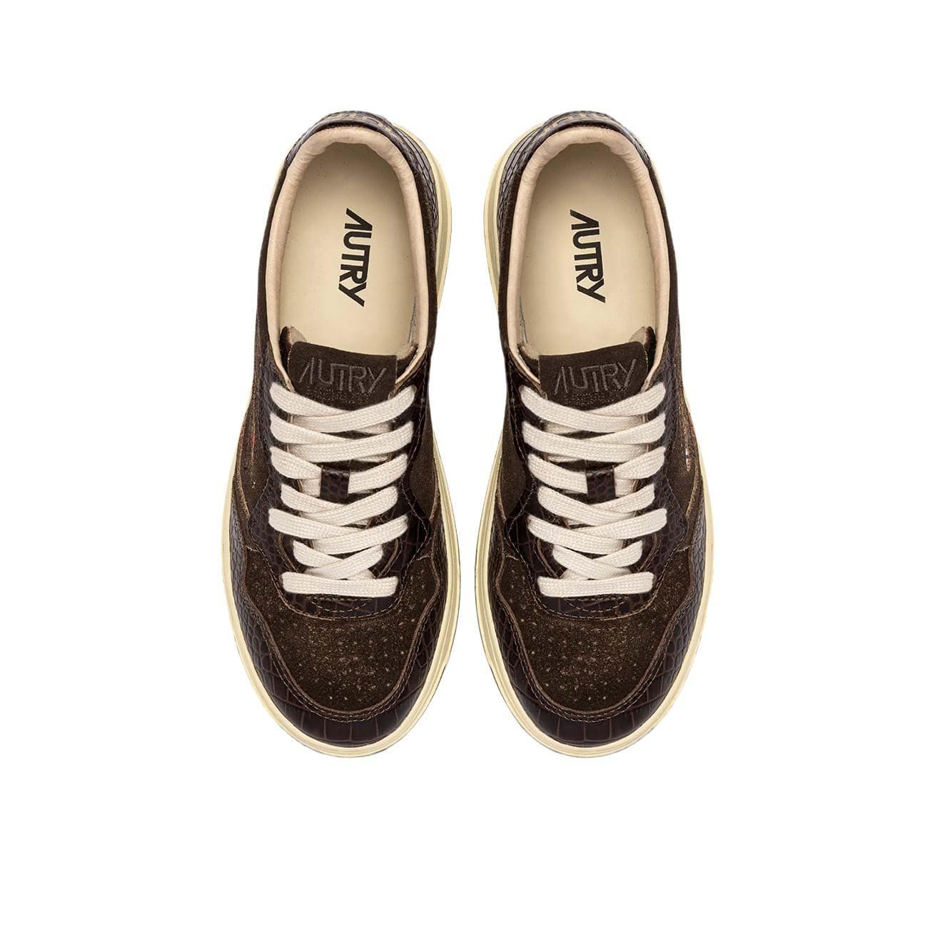 AUTRY Sneakers donna Medalist Low CJ01 Brown