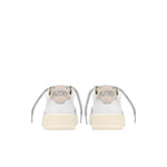 AUTRY Sneakers donna Medalist Low in pelle Bianco e Argento