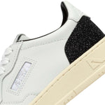 AUTRY Sneakers donna Medalist Low in pelle Stars Black