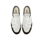 AUTRY Sneakers donna Medalist Low in pelle Stars Black