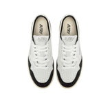 AUTRY Sneakers donna Medalist Low in pelle Stars Black