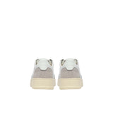 AUTRY Sneakers donna Medalist Low in pelle Stars Grey