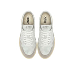 AUTRY Sneakers donna Medalist Low in pelle Stars Grey