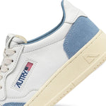 AUTRY Sneakers donna Medalist Low in pelle suede Azzurro