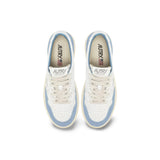 AUTRY Sneakers donna Medalist Low in pelle suede Azzurro