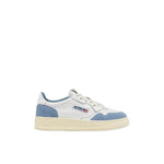 AUTRY Sneakers donna Medalist Low in pelle suede Azzurro