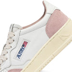 AUTRY Sneakers donna Medalist Low in pelle suede Rosa