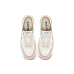 AUTRY Sneakers donna Medalist Low in pelle suede Rosa