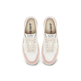 AUTRY Sneakers donna Medalist Low in pelle suede Rosa