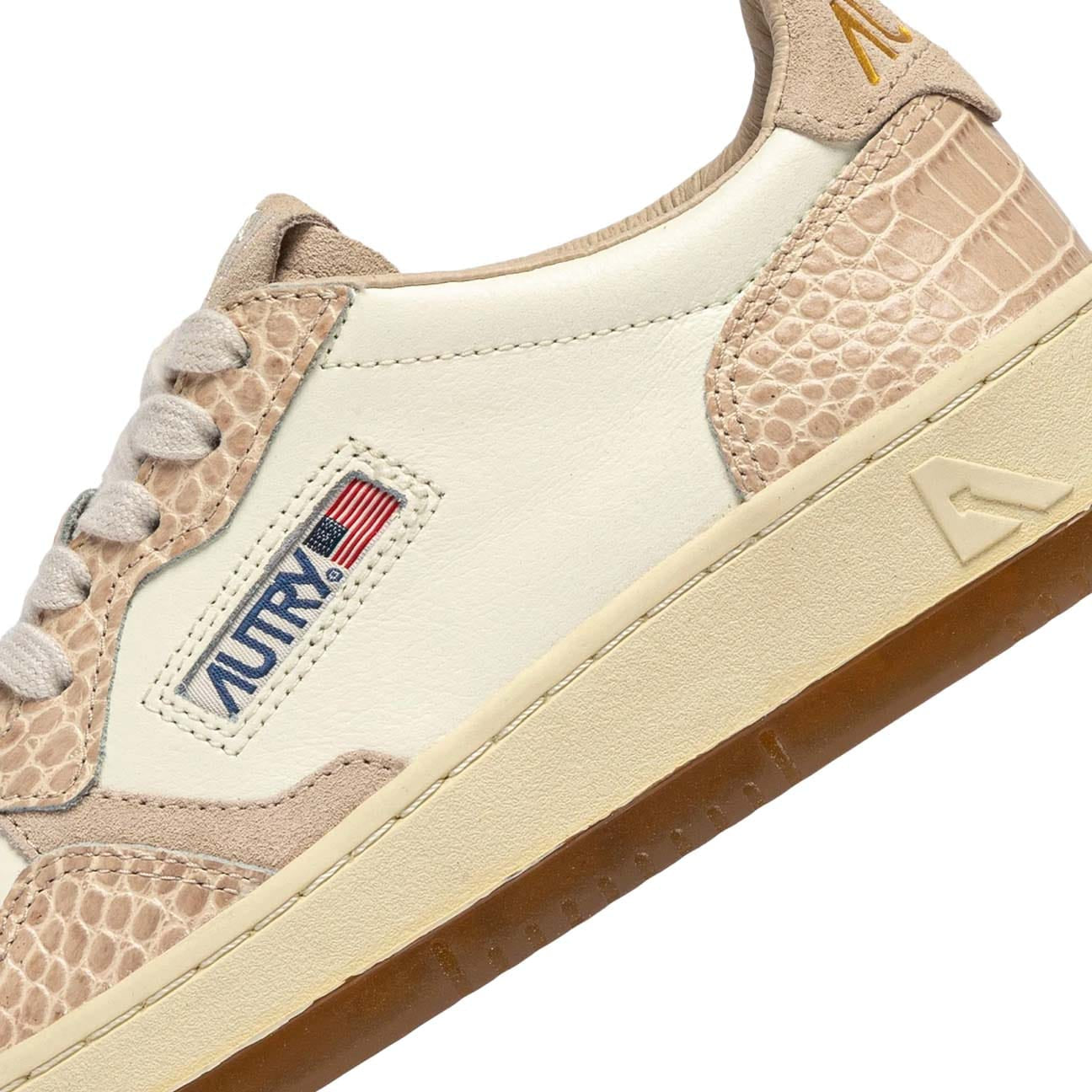 AUTRY Sneakers donna Medalist Low Marshmellow Avorio