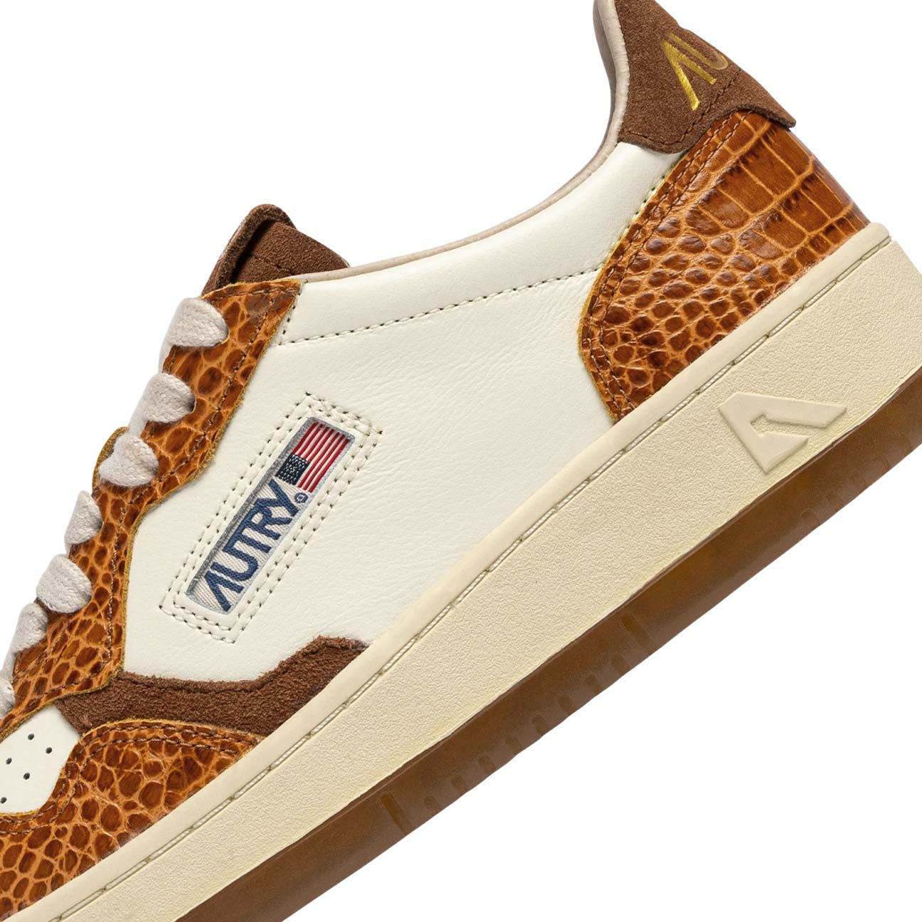AUTRY Sneakers donna Medalist Low MarshmellowTabacco