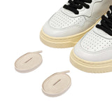 AUTRY Sneakers donna Medalist Low OC02 Bianco e Leopardo