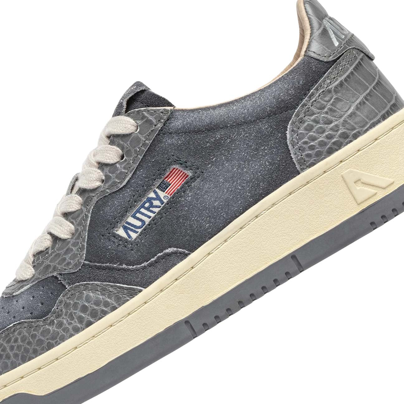 AUTRY Sneakers donna Medalist Low suede Night Owl