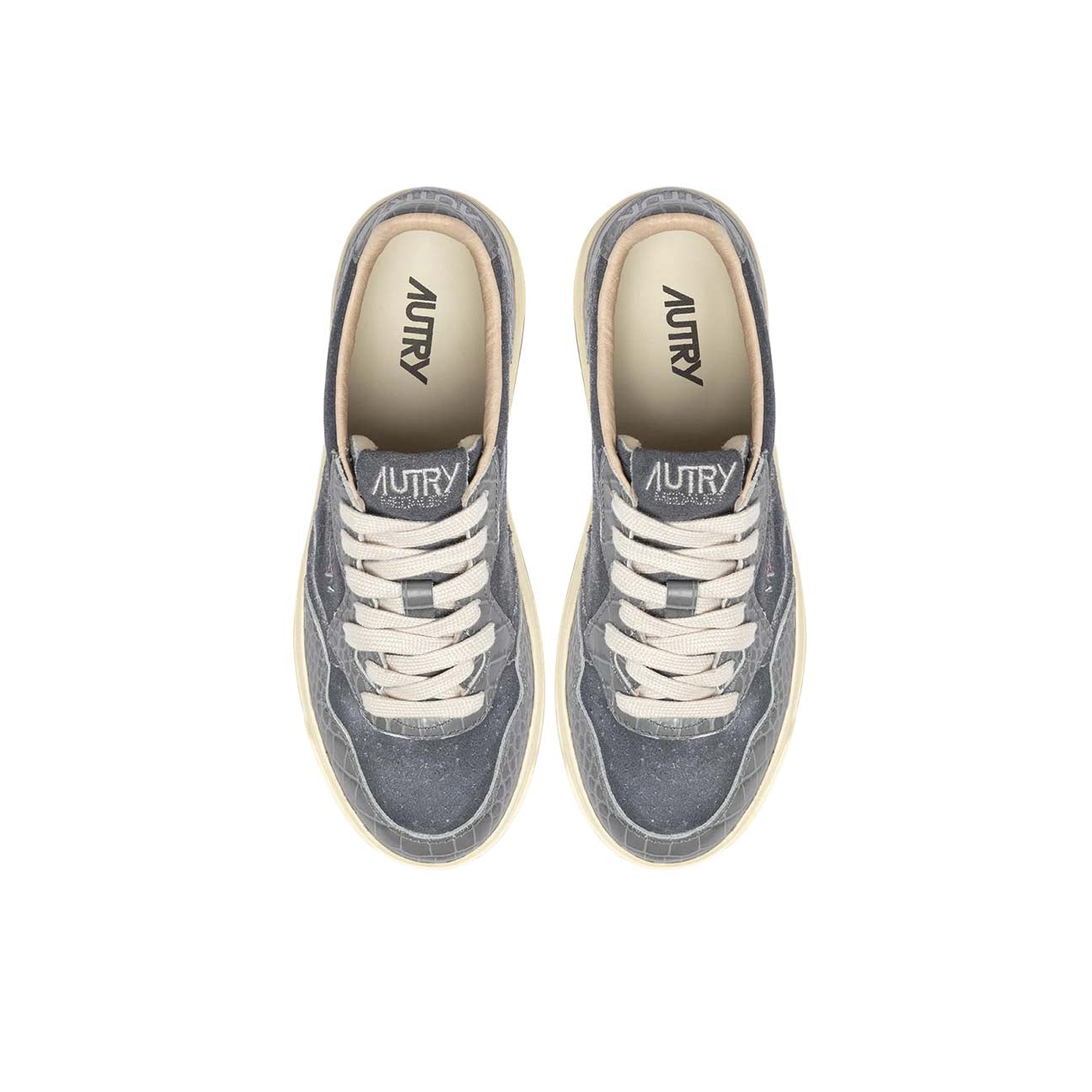 AUTRY Sneakers donna Medalist Low suede Night Owl