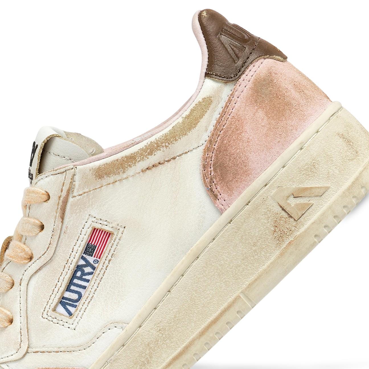 AUTRY Sneakers donna Medalist Low Super Vintage Rosa