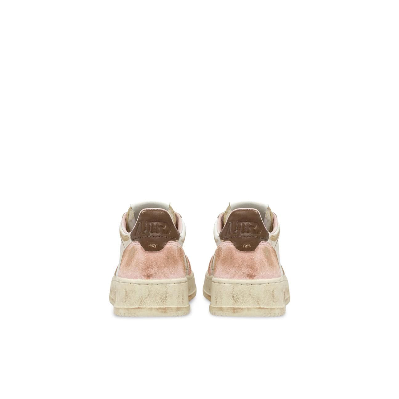 AUTRY Sneakers donna Medalist Low Super Vintage Rosa