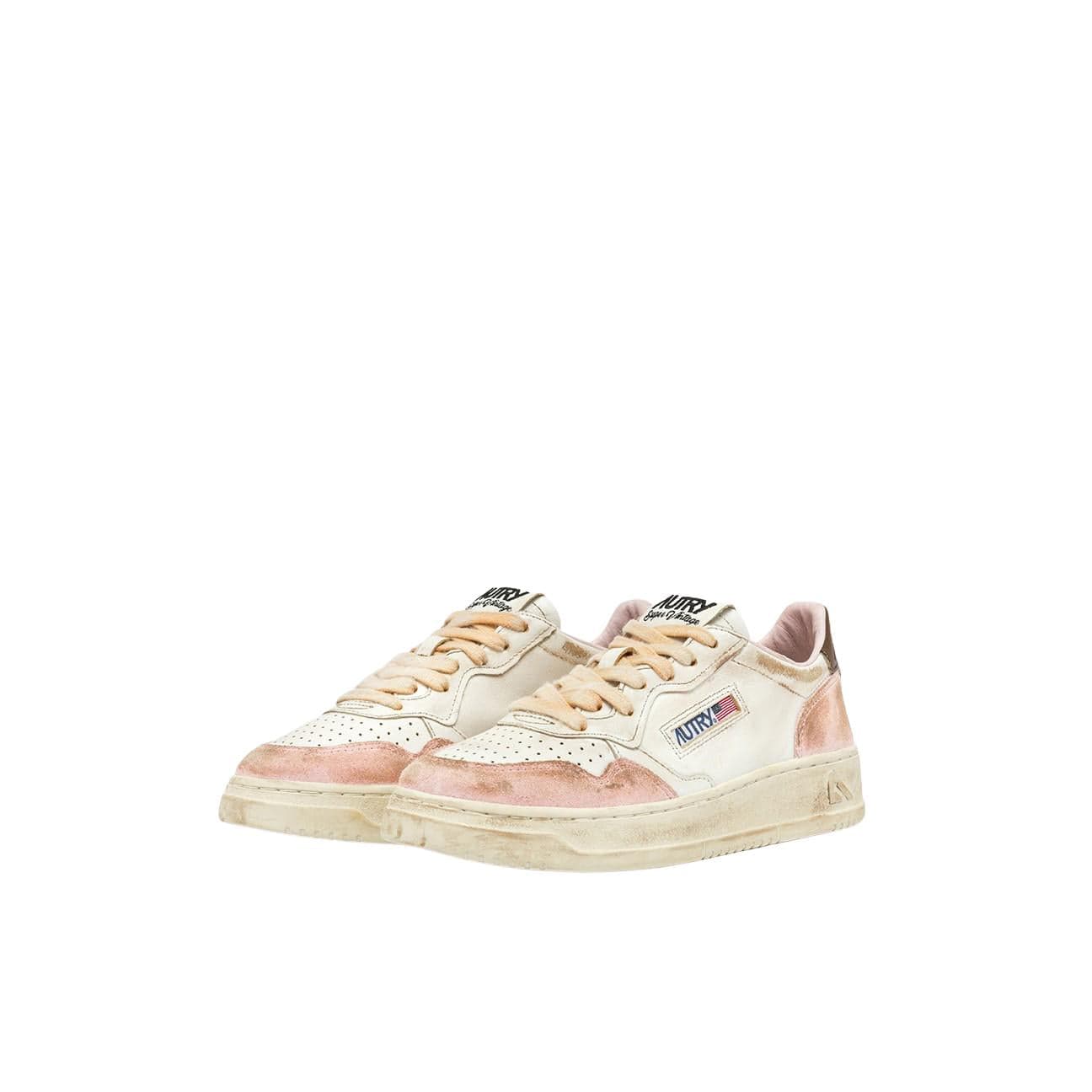 AUTRY Sneakers donna Medalist Low Super Vintage Rosa