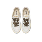 AUTRY Sneakers donna Medalist Low SW05 Lurex Choco