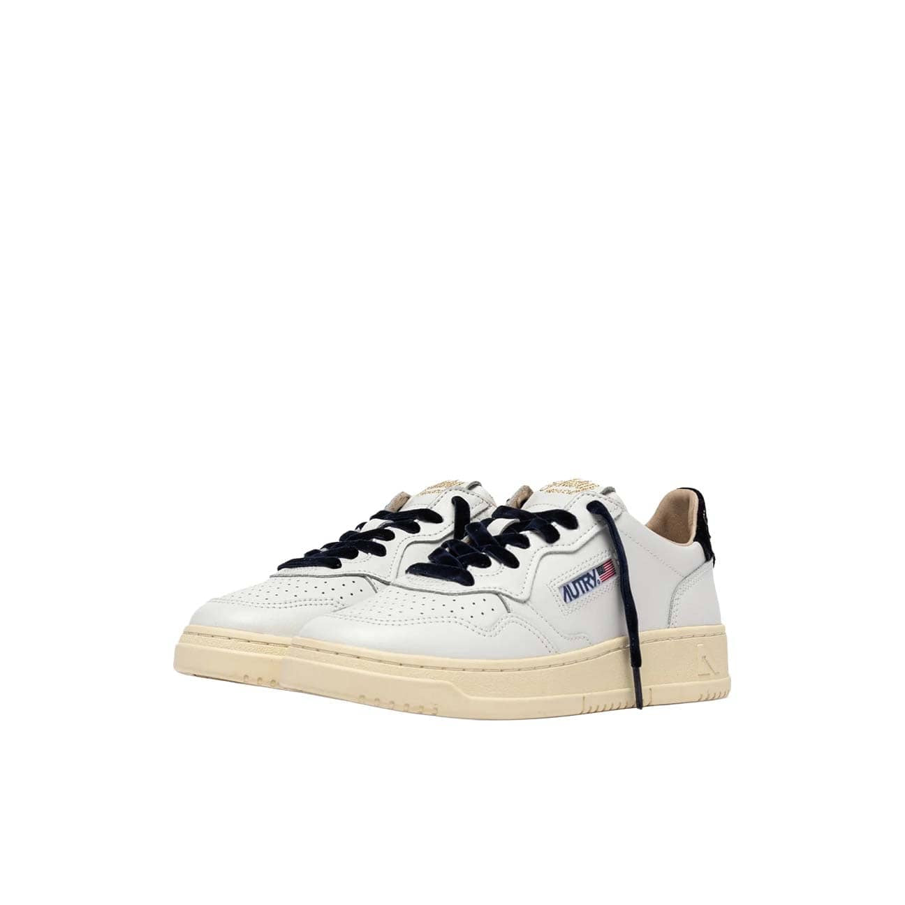 AUTRY Sneakers donna Medalist Low VZ02 Bianco e Blue