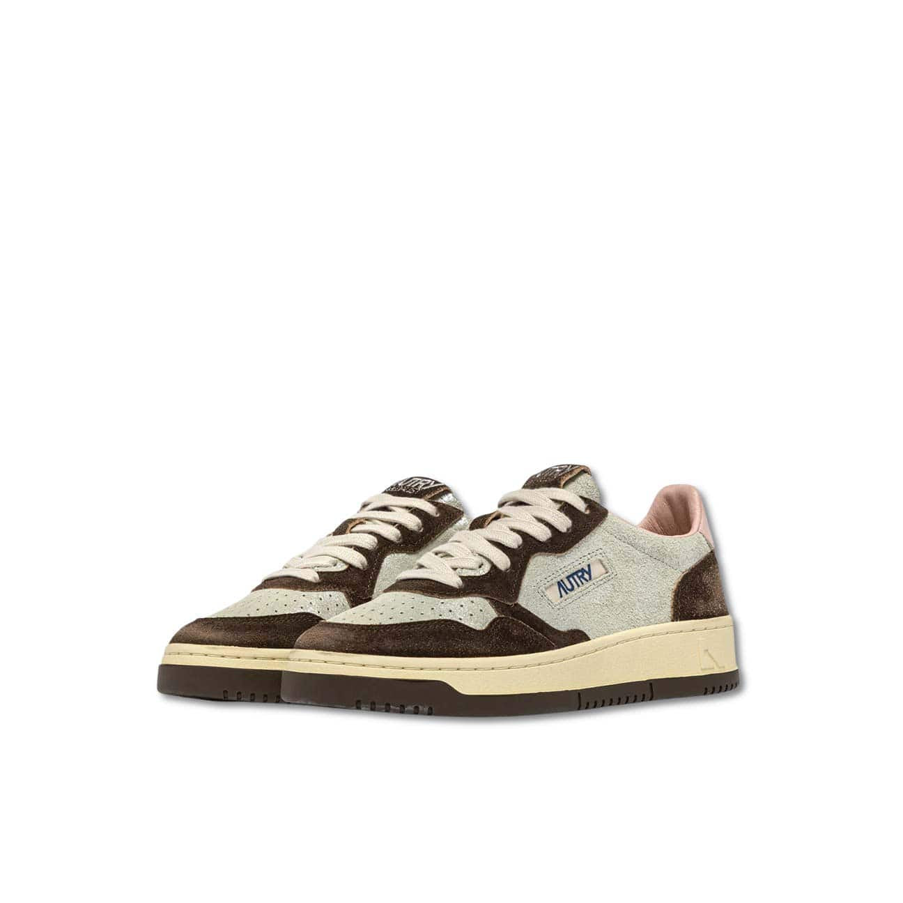 AUTRY Sneakers donna Medalist Low YB02 Argento SIgar