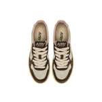 AUTRY Sneakers donna Medalist Low YB02 Argento SIgar