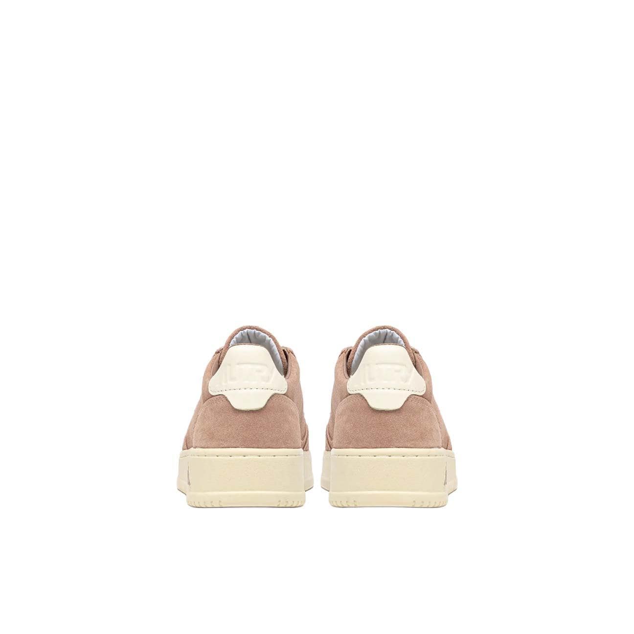 AUTRY Sneakers donna Medalista Loe in suede Poudre