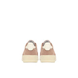AUTRY Sneakers donna Medalista Loe in suede Poudre