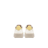 AUTRY Sneakers donna Medalista Low in pelle Lemon e Silk
