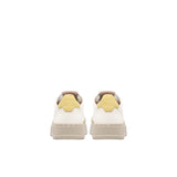 AUTRY Sneakers donna Medalista Low in pelle Lemon e Silk