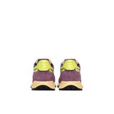 AUTRY Sneakers donna Reelwind Low Lilla e Giallo