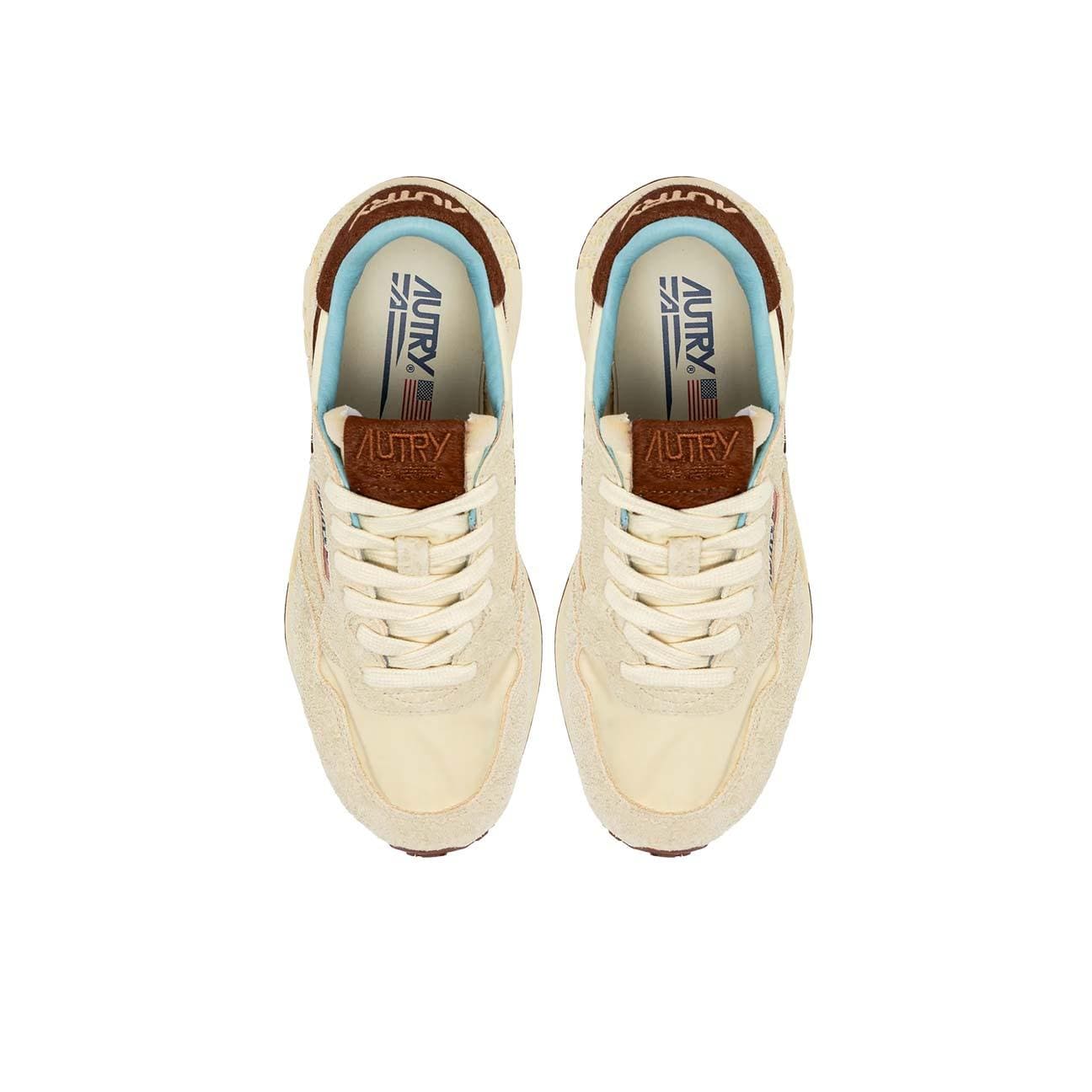 AUTRY Sneakers donna Reelwind Low UP01 marrone e Nut