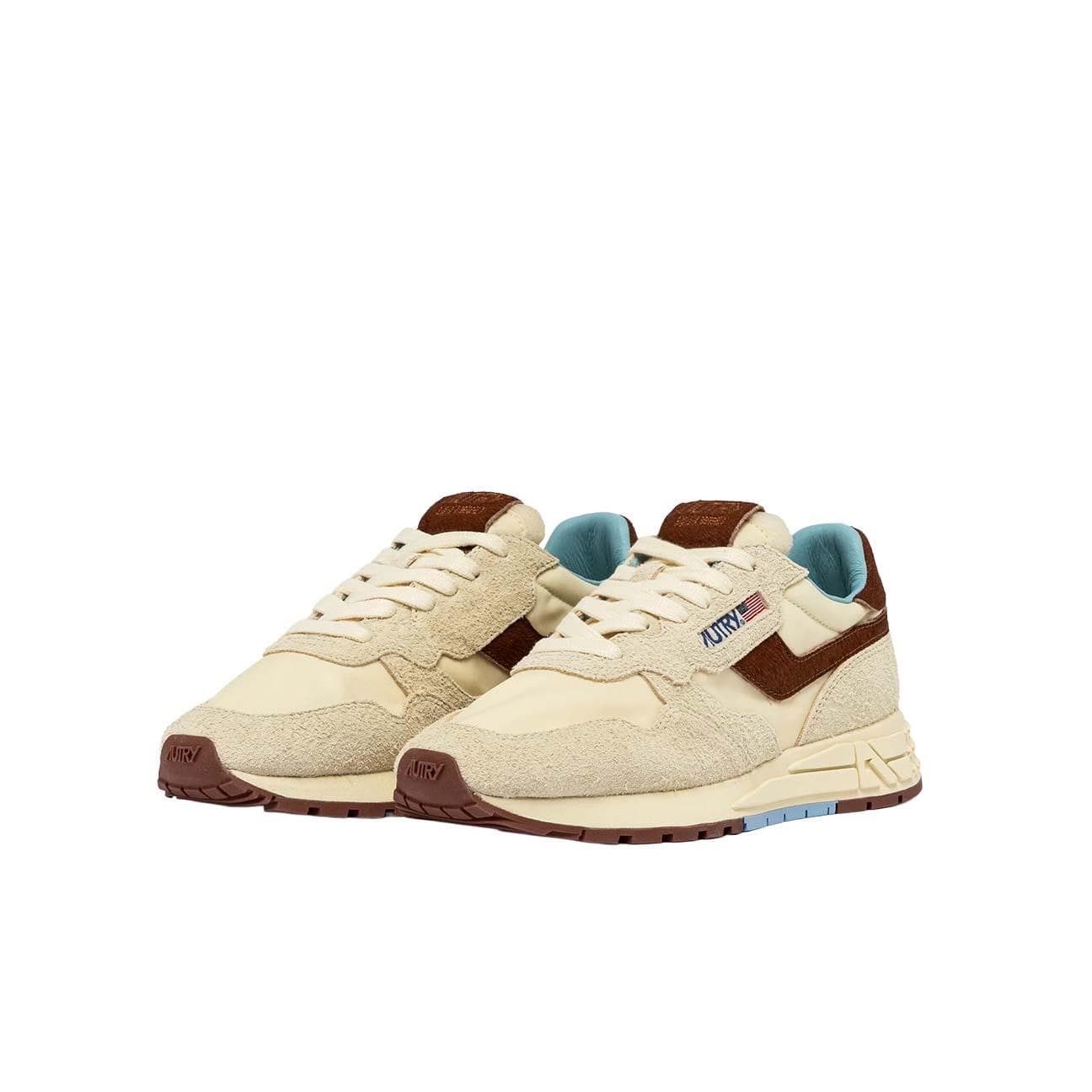 AUTRY Sneakers donna Reelwind Low UP01 marrone e Nut