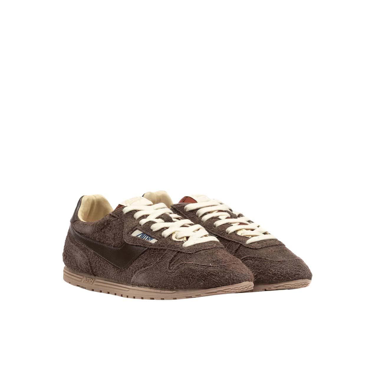 AUTRY Sneakers donna Windspin in suede Ebony