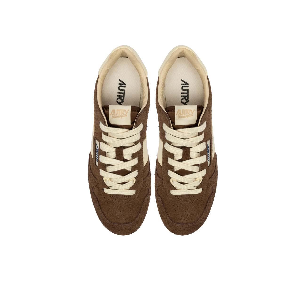 AUTRY Sneakers donna Windspin in suede Marrone