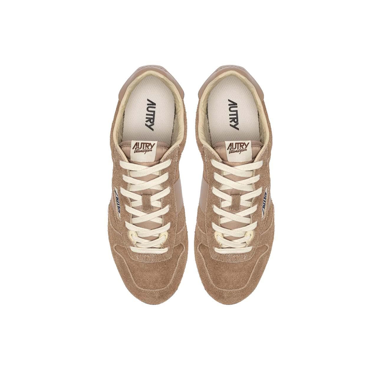 AUTRY Sneakers donna Windspin in suede Peanut
