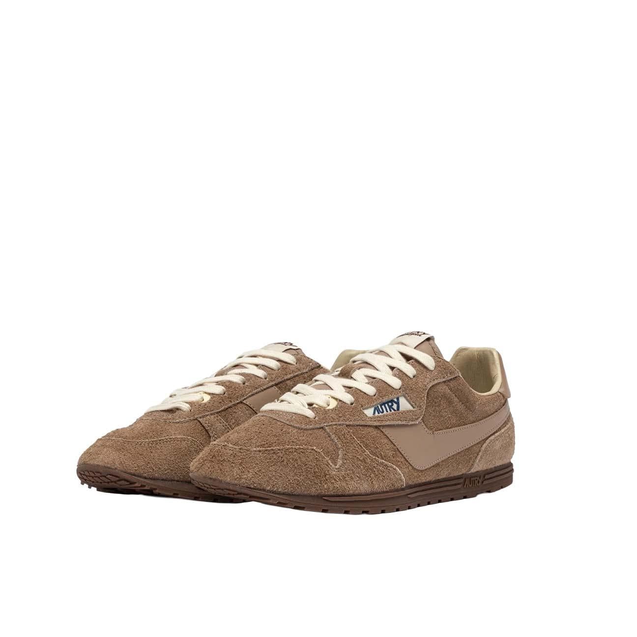 AUTRY Sneakers donna Windspin in suede Peanut