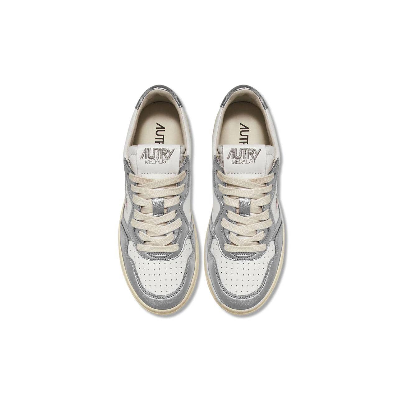 AUTRY Sneakers Medalist Donna Low WB18 Argento