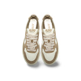 AUTRY Sneakers  Medalist Low  Marshmallow e Glitter Sand