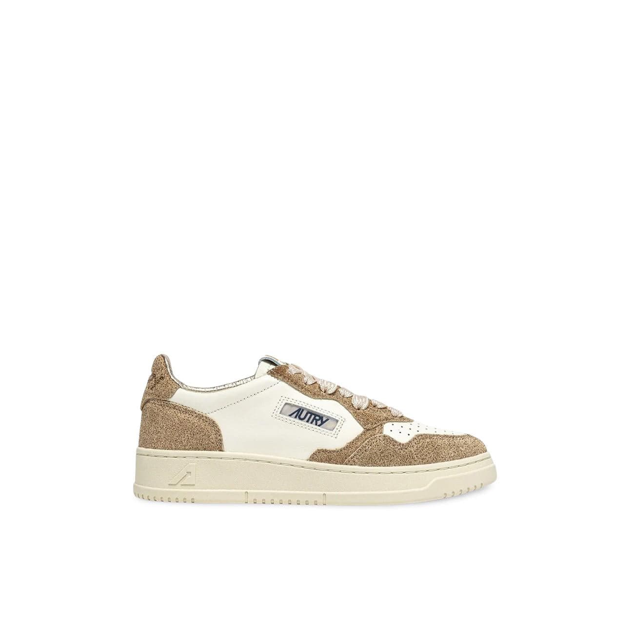 AUTRY Sneakers  Medalist Low  Marshmallow e Glitter Sand